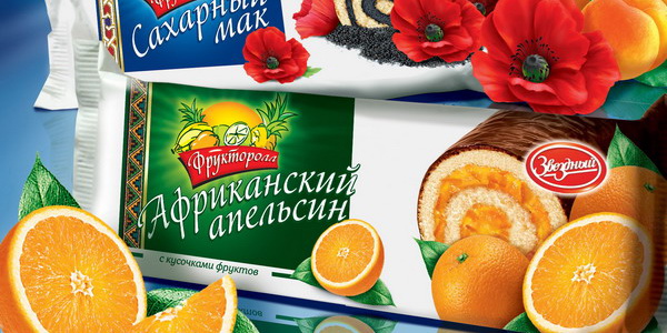 Брендинговое агентство "BoxSide" - разработка визуальной концепции бренда "Фрукторолл" для грууппы компаний Fazer - Звездный.