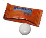Жевательная резинка ''Mentos'' с логотипом Жевательная резинка ''Mentos'' с логотипом